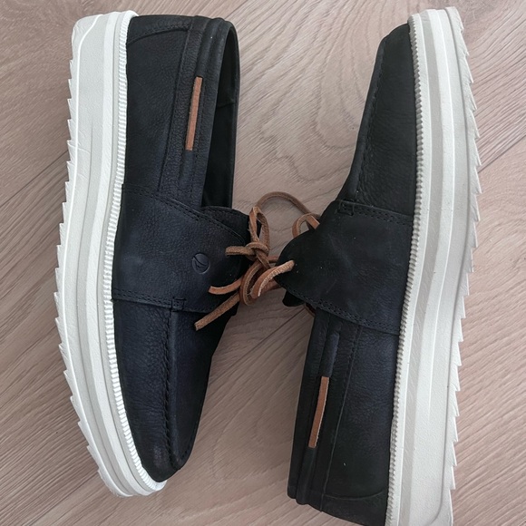 Sperry Plushstep platform Leather Boat loafer - Picture 8 of 12